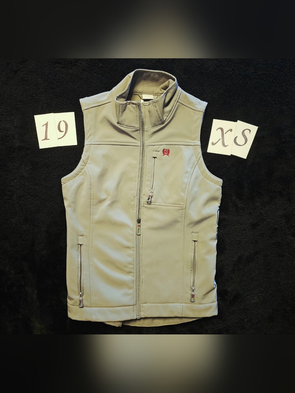 Cinch Women's Gray Conceal Carry Vest